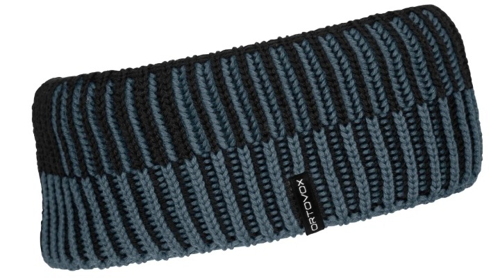 Čelenka Ortovox Deep Knit Headband merino dark arctic grey univerzální