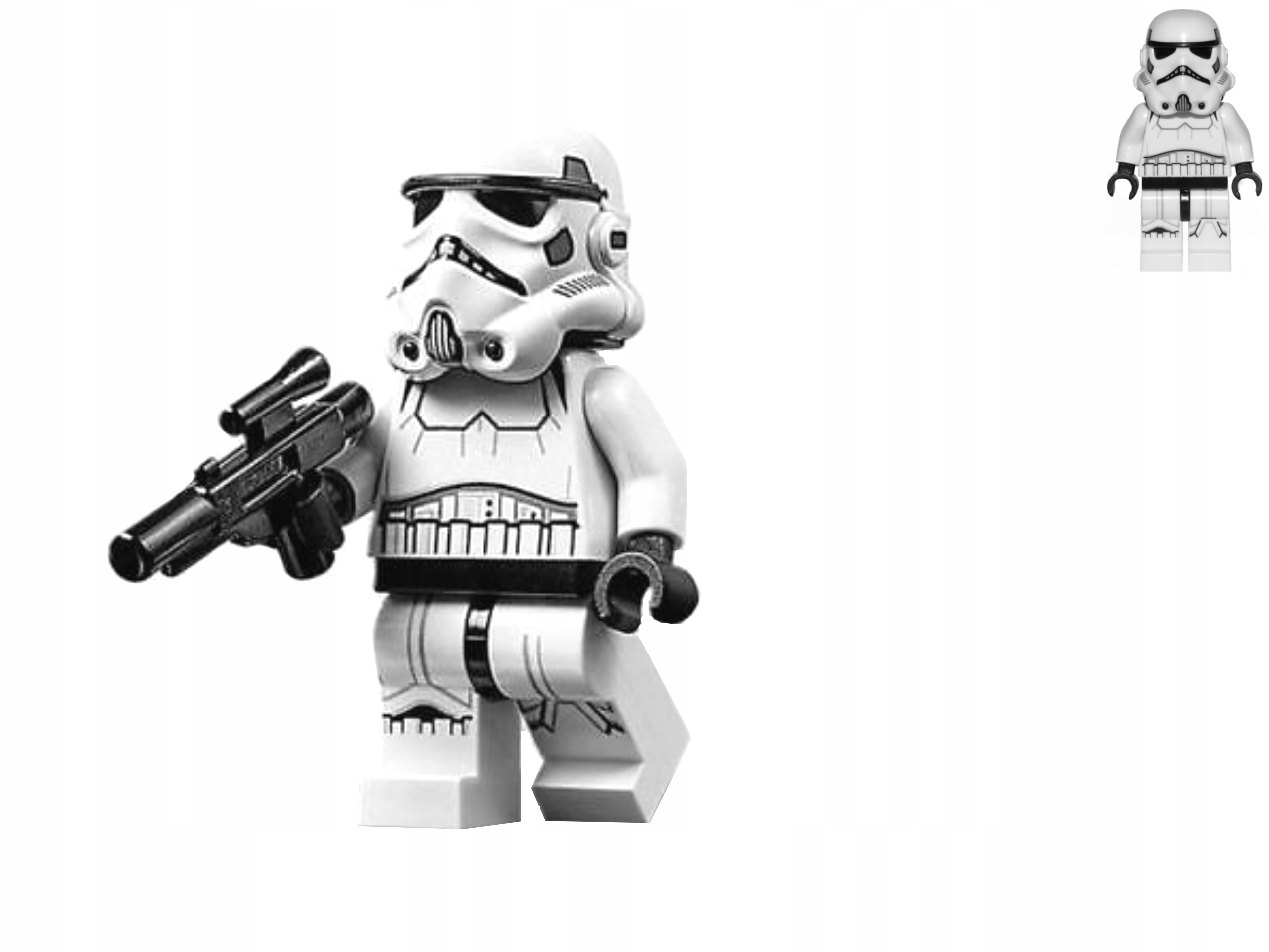 

Lego Star Wars - Stormtrooper + blaster ! 75229