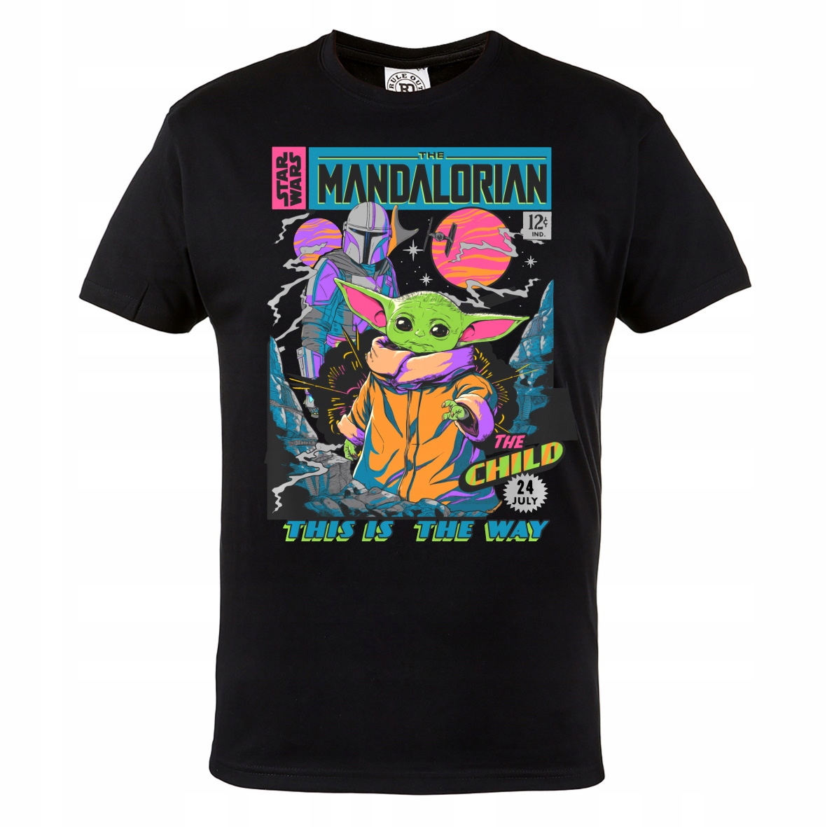 

Koszulka Star Wars Gwiezdne Wojny Mando Grogu