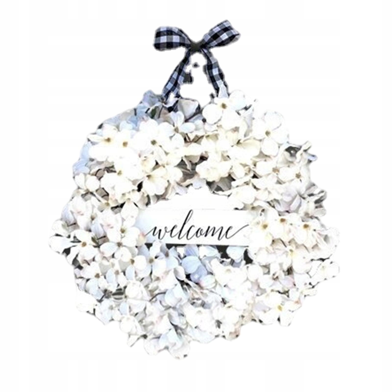 Front Door Welcome Wreath Spring Wreath 15,75 cala