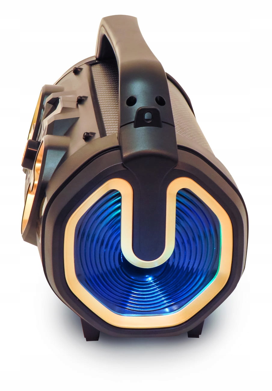 BOOMBOX TUBA RADIO MP3 USB WIEŻA GŁOŚNIK BLUETOOTH Kolor czarny