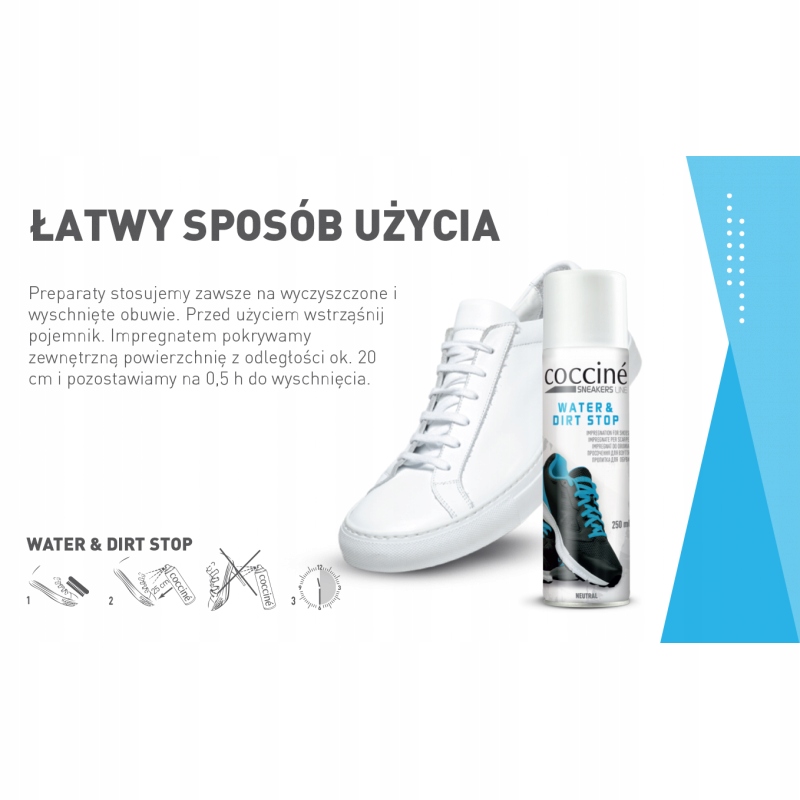 Impregnat do butów Coccine tkanina spray 250 ml Kod producenta 557/58/250