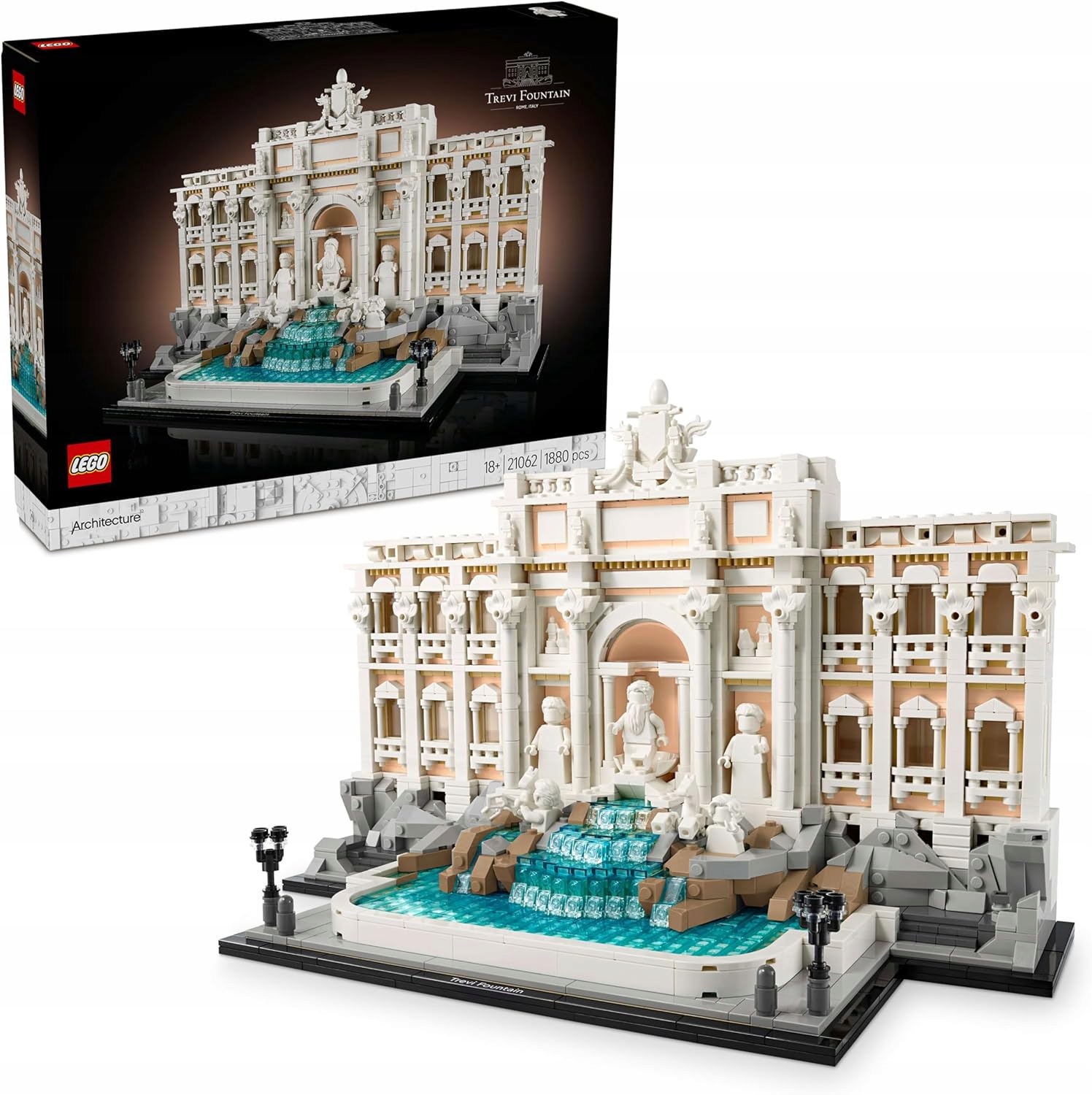 Lego Architecture Fontána di Trevi 21062 pro dospělé 1880 dílků