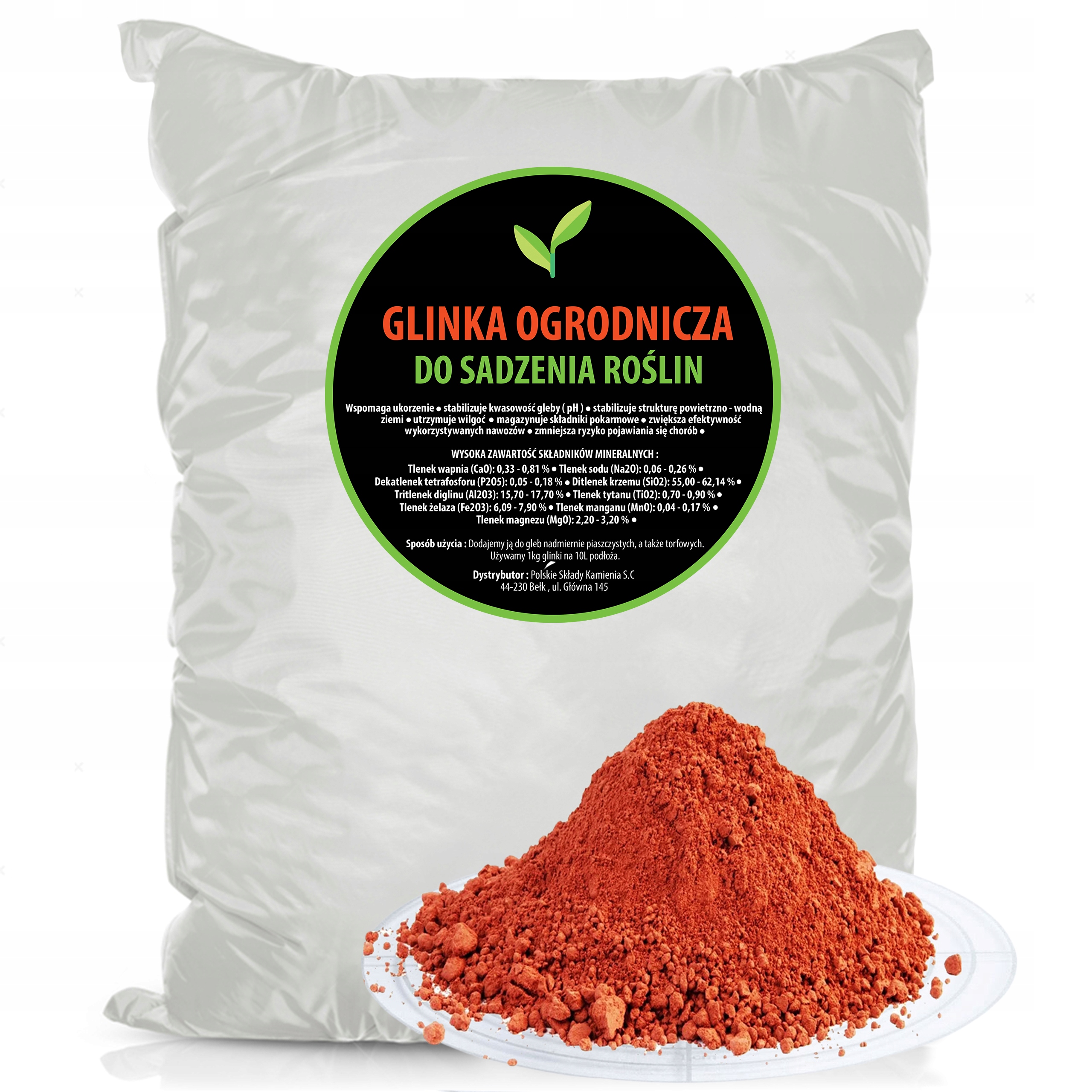 

Glinka Ogrodnicza Do Sadzenia Roślin 10KG