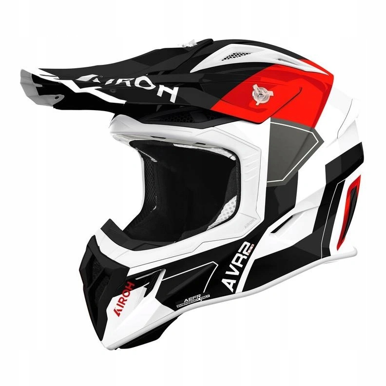 Helma Airoh Aviator Ace 2 Shield Red Gloss čierna biela červená Darčeky
