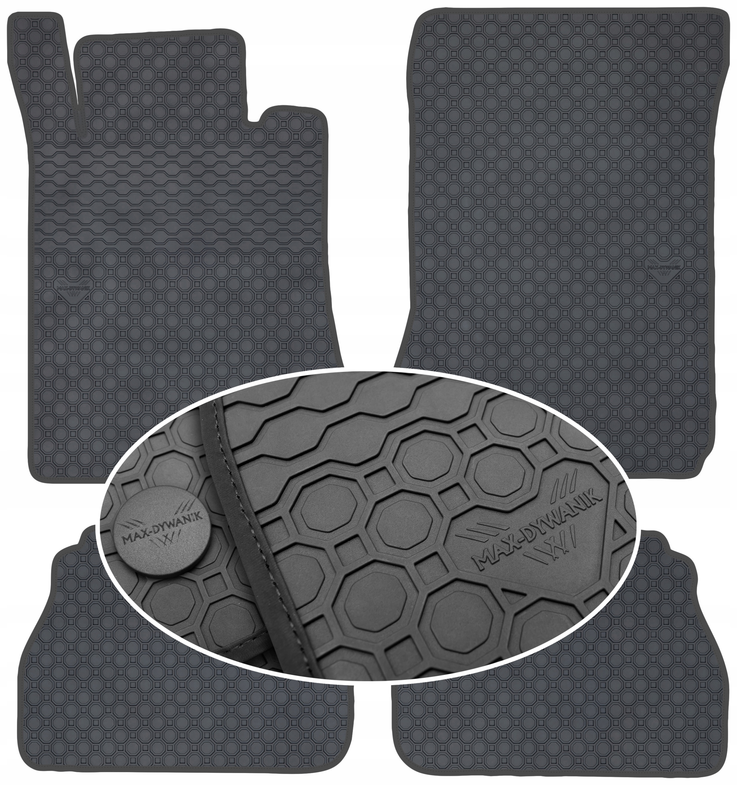 Mercedes E-Class W210 1995-2002 Koberce Čierne