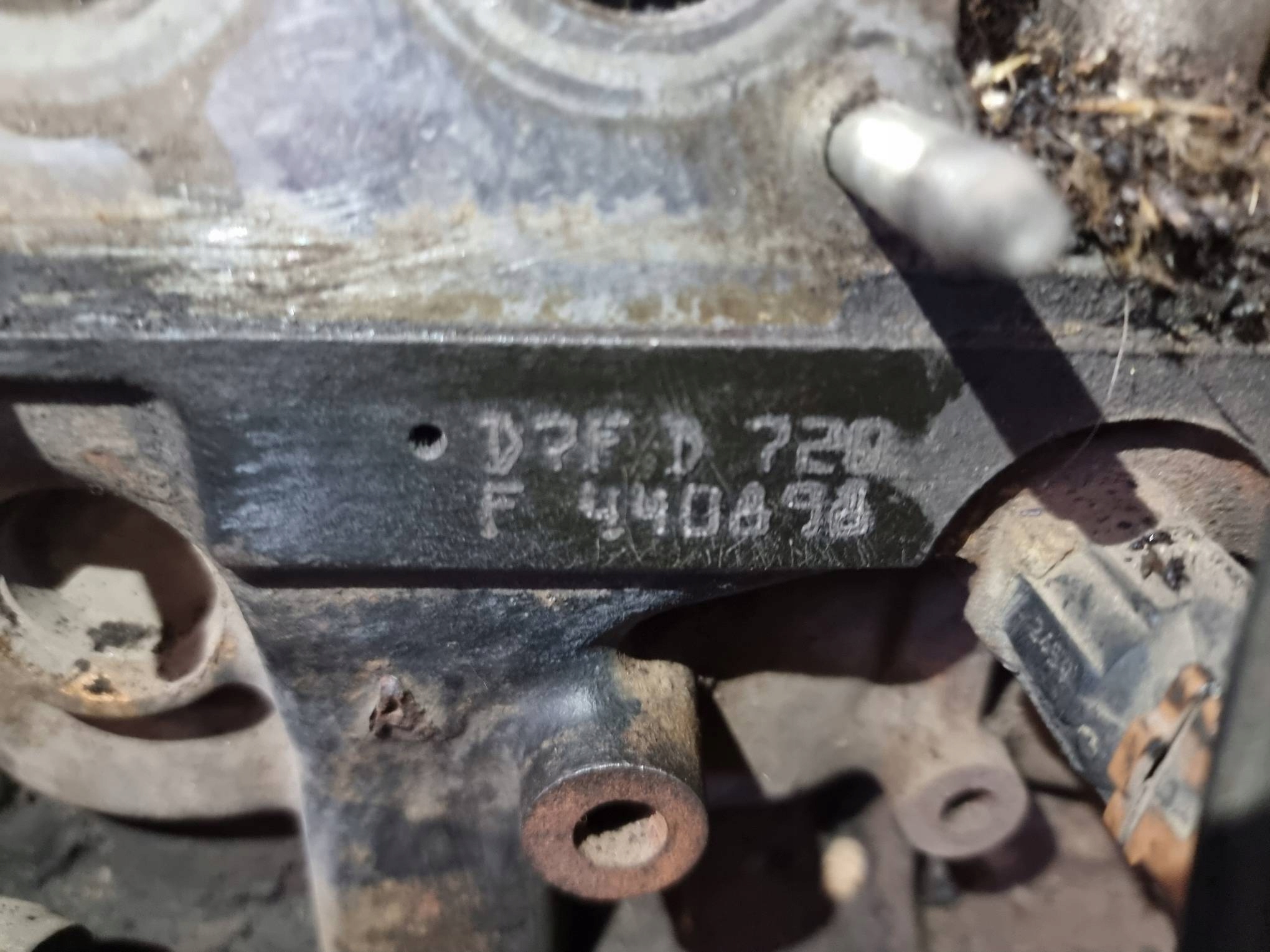 engine pillar D7FD720 1.2 58 KM RENAULT CLIO II