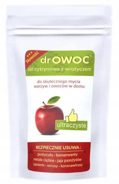 

drOwoc dr owoc czyści myje owoce z chemii Torpeda