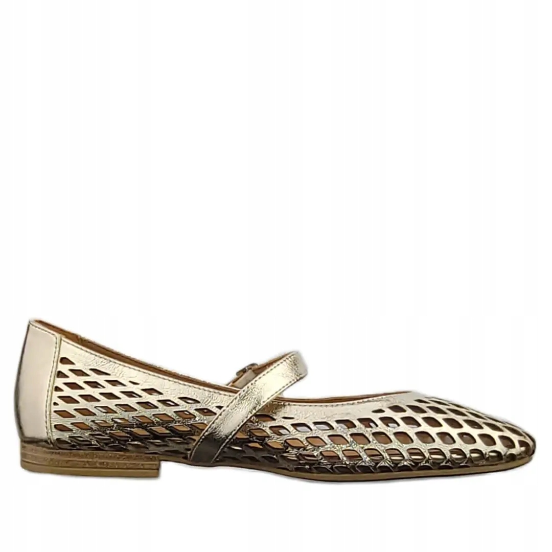 Dámské baleríny Boccato 0436 00301 2041 zlaté 39, Zlatá