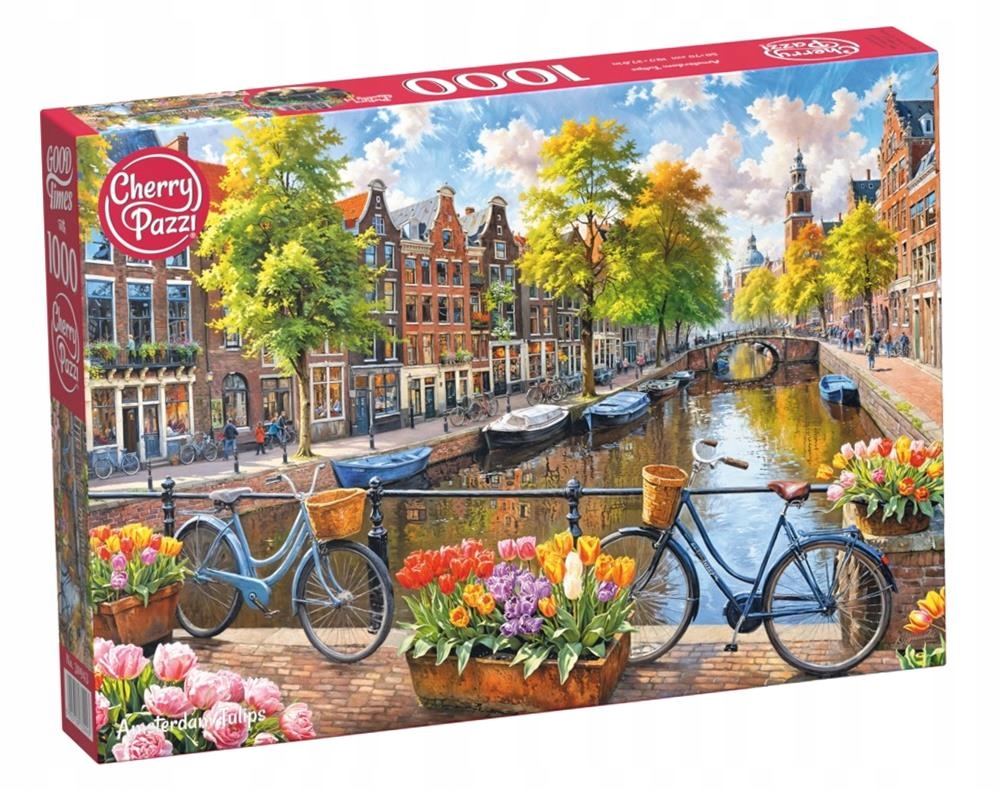 PUZZLE 1000 CHERRYPAZZI AMSTERDAM TULIPS 30943