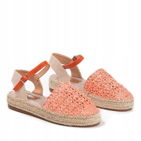 

FF13 Orang M Pomarańczowe Damskie Espadryle 37