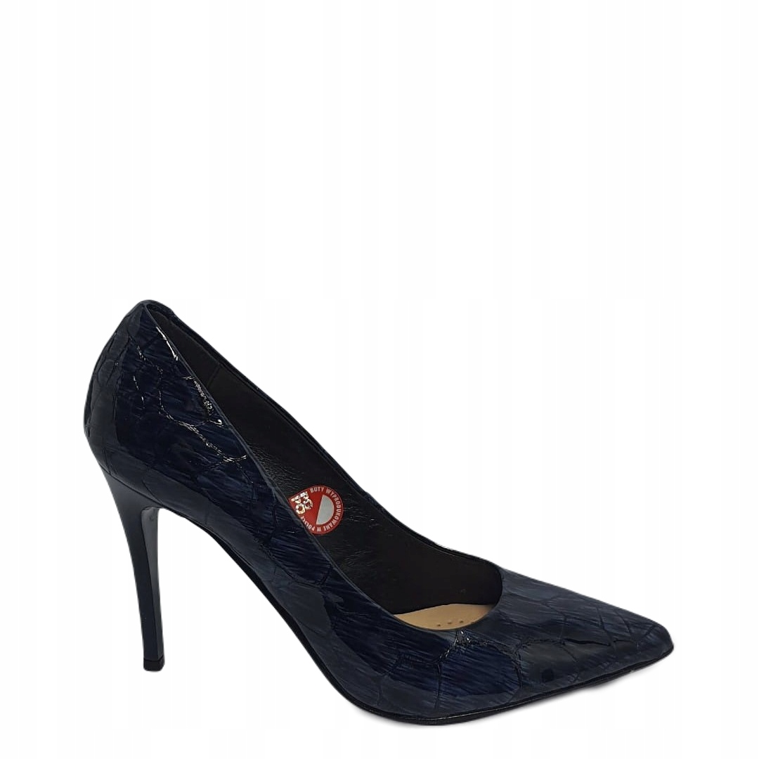 Dámské vysoké podpatky Arka 5042/2307 námořnická modrá 40, Námořnická Modrá