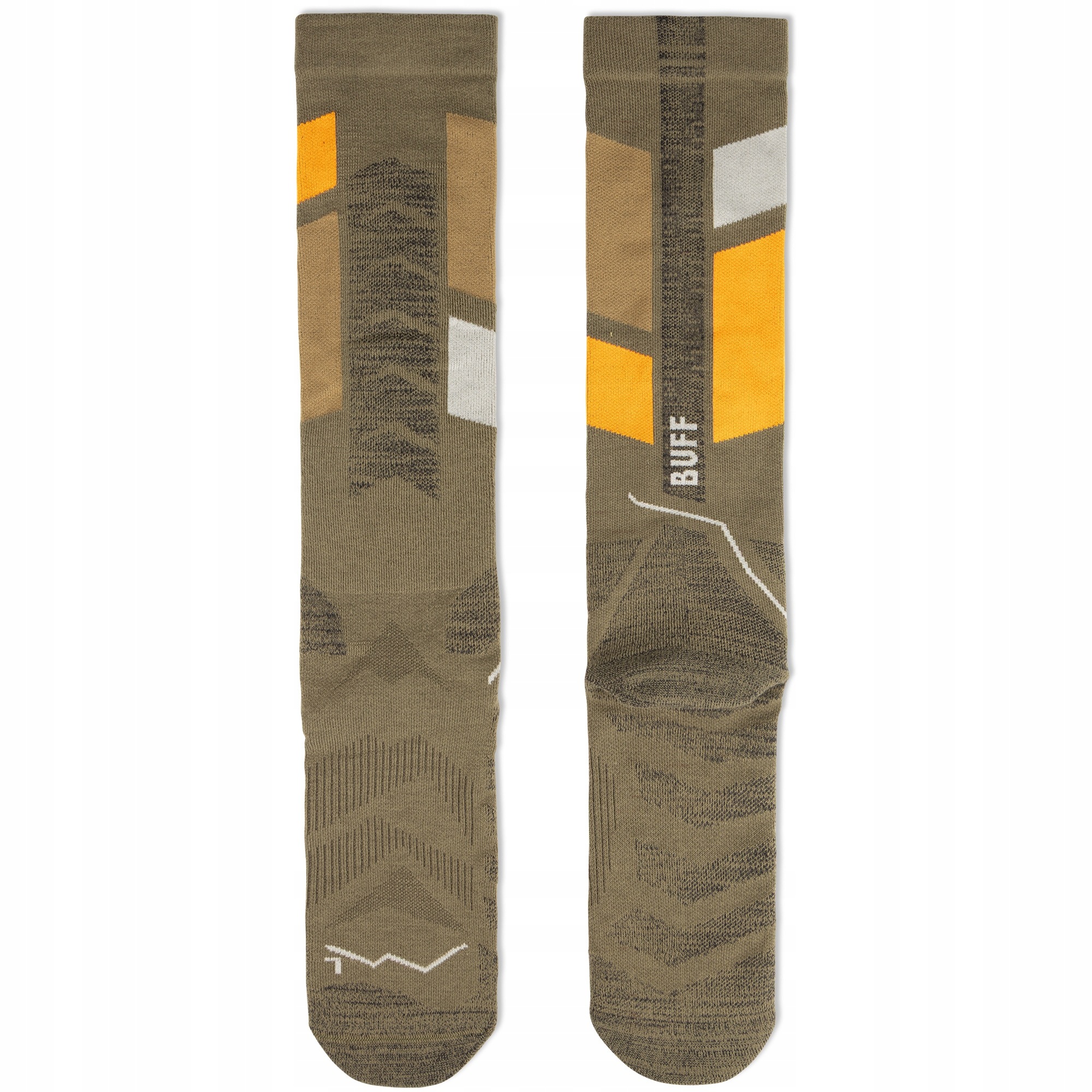 Ponožky Buff Thermonet Over The Calf Olive Green vel. 45/47
