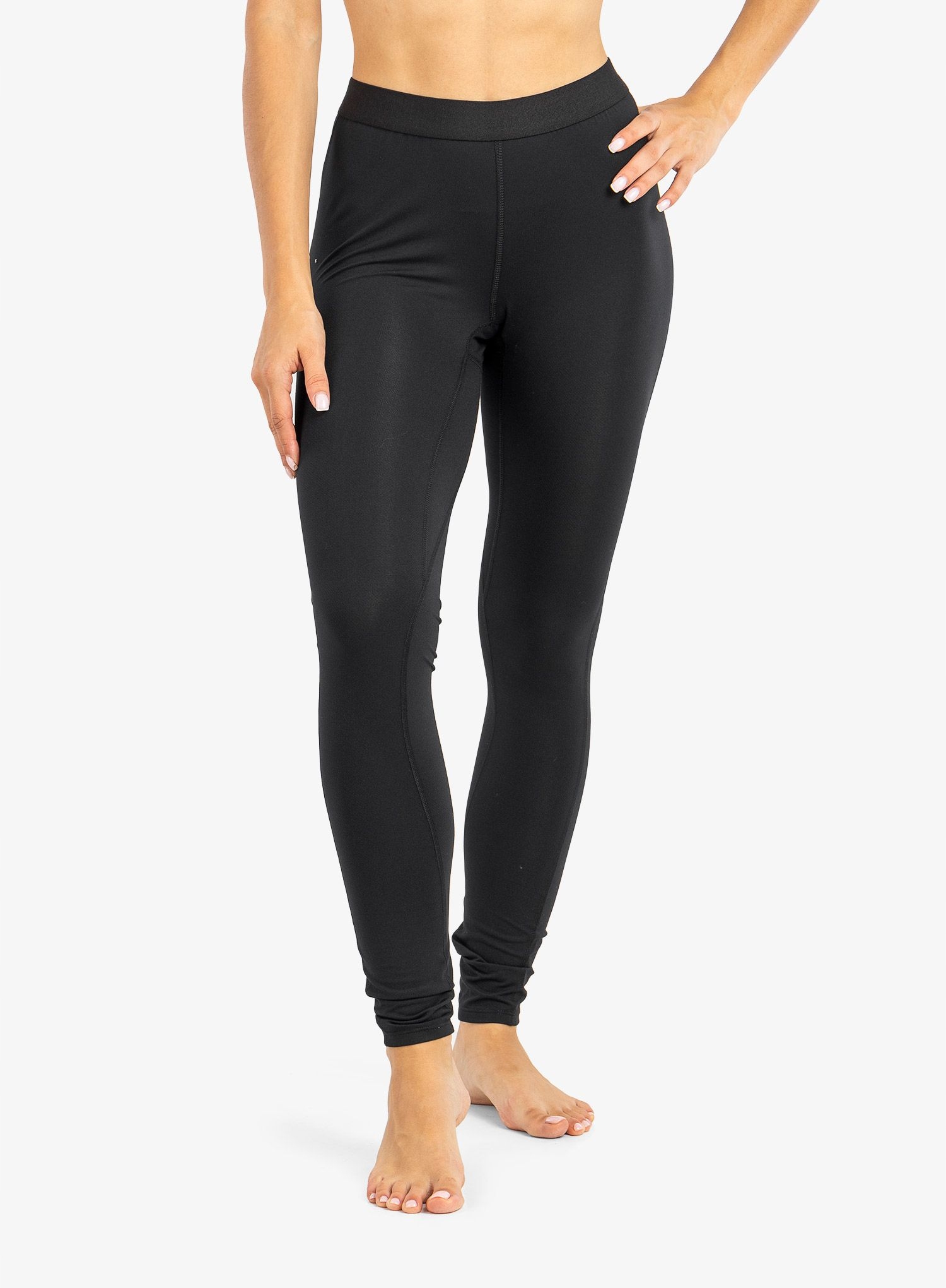 Legginsy termoaktywne damskie Columbia Midweight Stretch Tight blk Xs