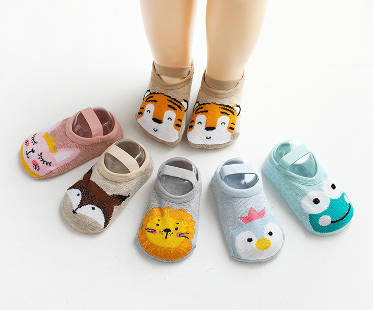 Stopki skarpetki niemowlęce bawełniane antypoślizgowe ABS absy 86-92 1-2L Marka bez marki