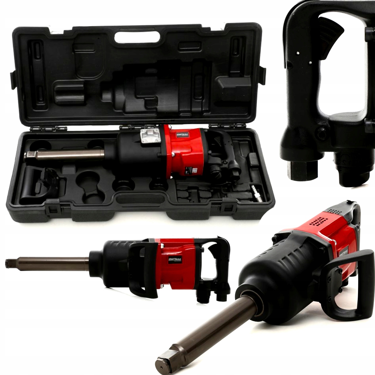 KLUCZ UDAROWY PNEUMATYCZNY 1" 5000Nm + WALIZKA KD1434