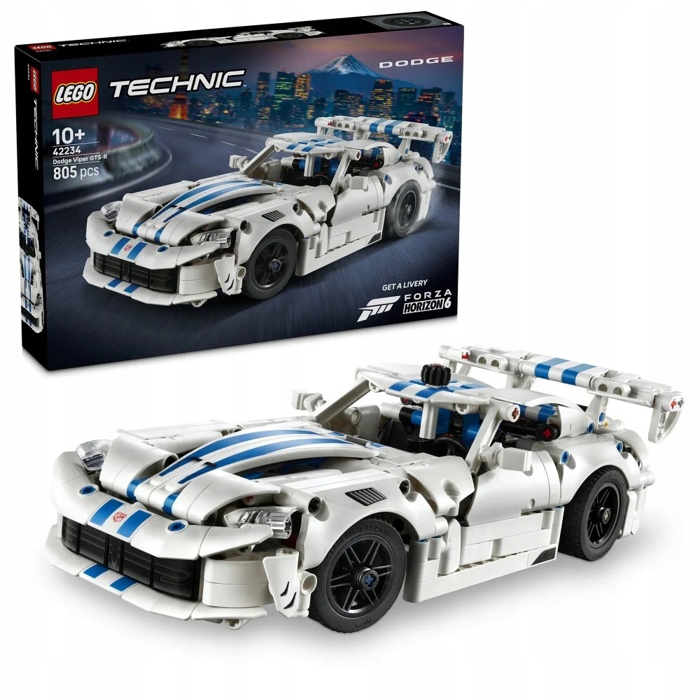 * Lego 42234 Technic Sportovní vůz Dodge Viper Gts-r
