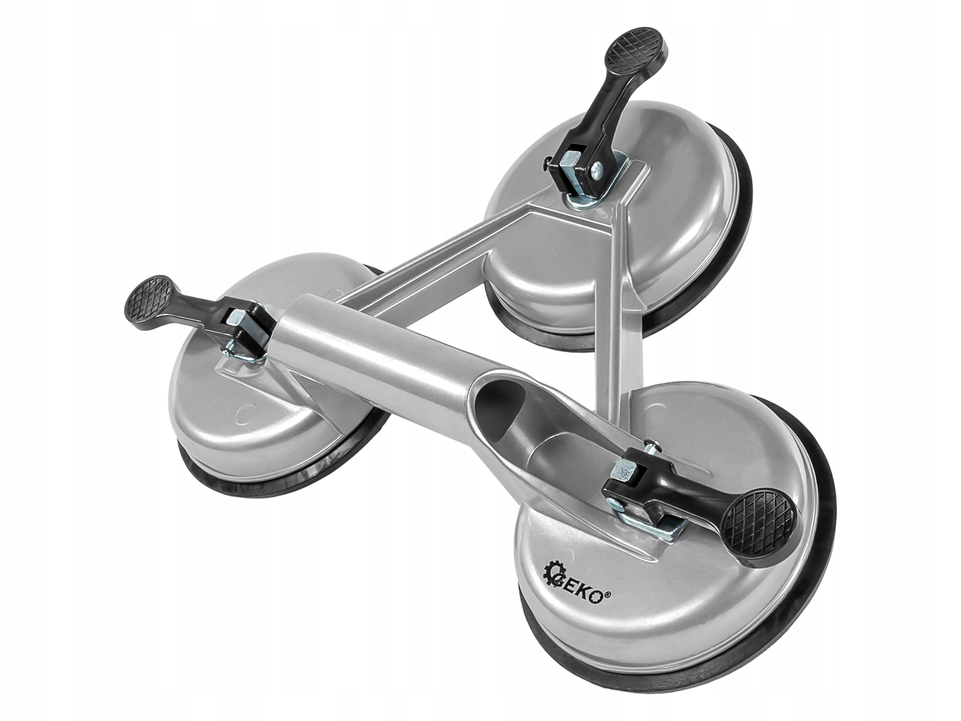 UCHWYT POTRÓJNA PRZYSSAWKA DO SZYB ALUMINIOWA