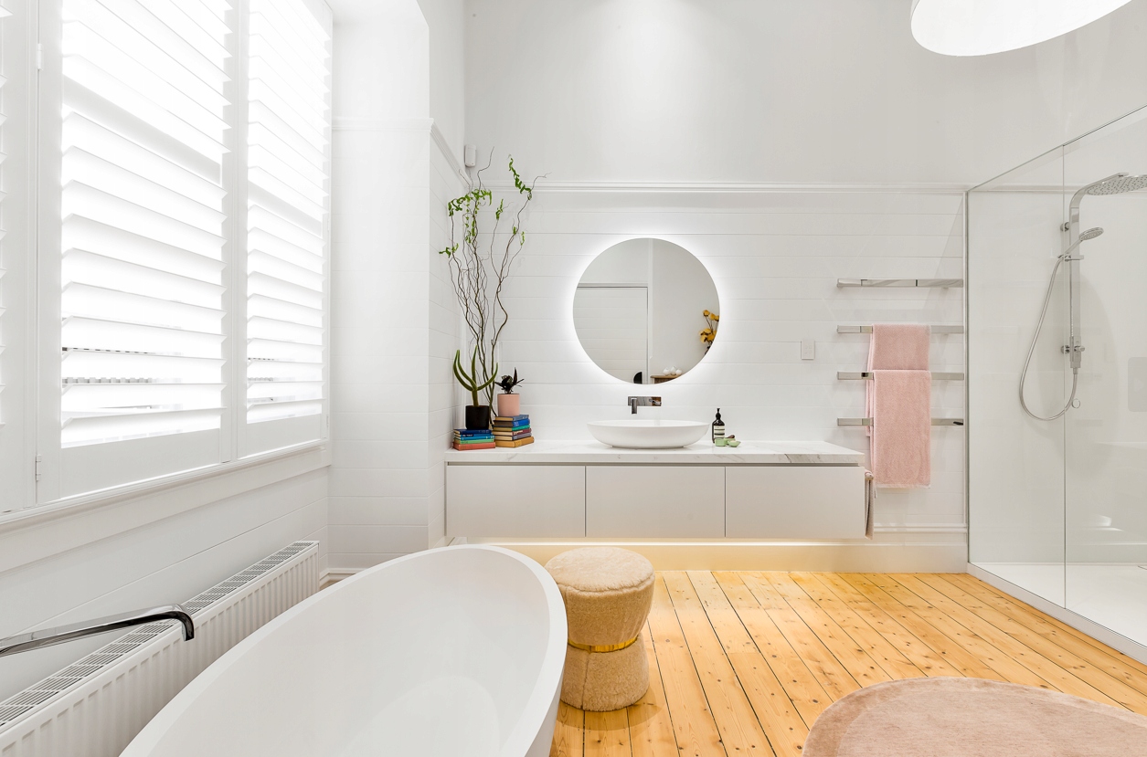 LUSTRO OKRĄGŁE ŁAZIENKOWE PODŚWIETLANE OŚWIETLENIE LED 3 BARWY Rondo fi 90c Informacje dodatkowe oświetlenie