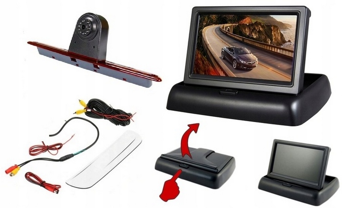 Monitorová Kamera V Lampe Vw Crafter 2006-2017