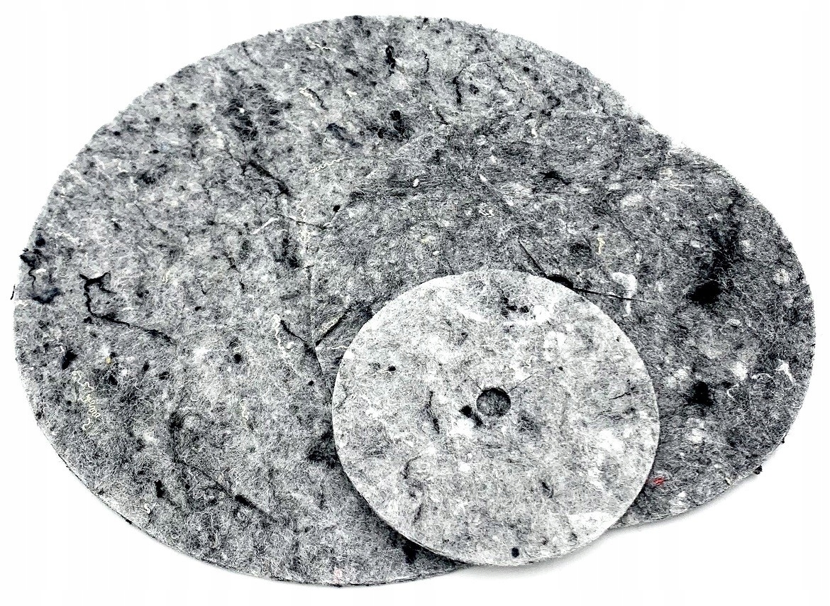 Filcové krúžky do kvetináčov okrúhly priemer 45 cm 2,5 mm, hrúbka 100 Ks