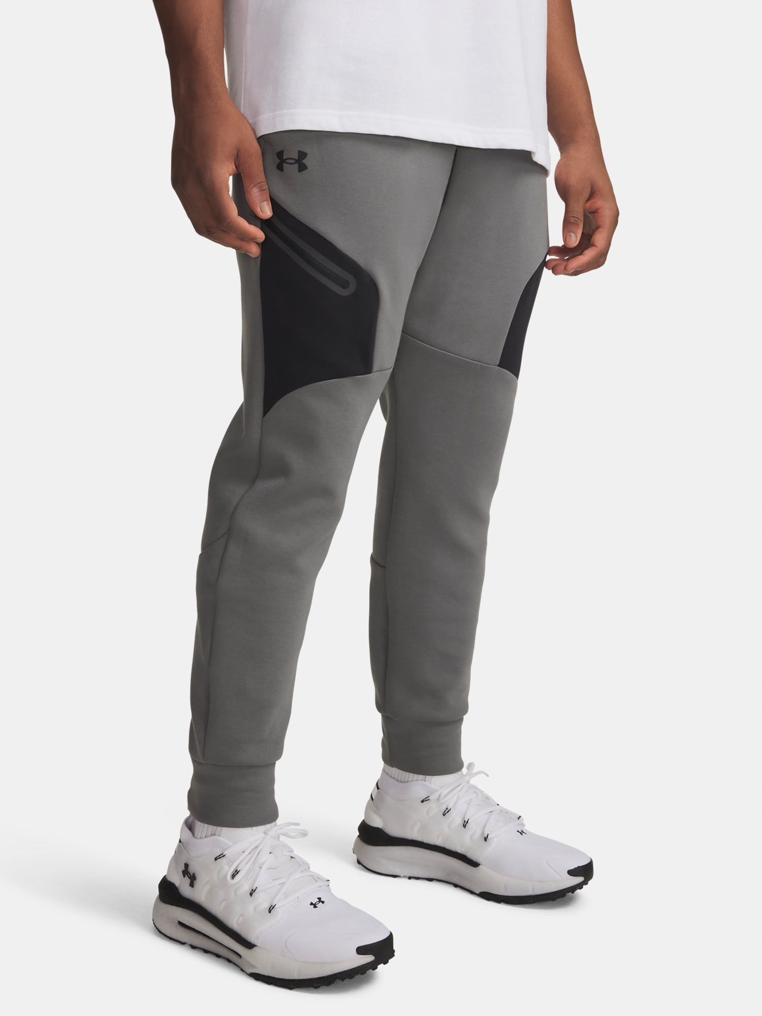 Under Armour Pánské tepláky Under Armour Ua Unstoppable Flc Jgr Eu-grn