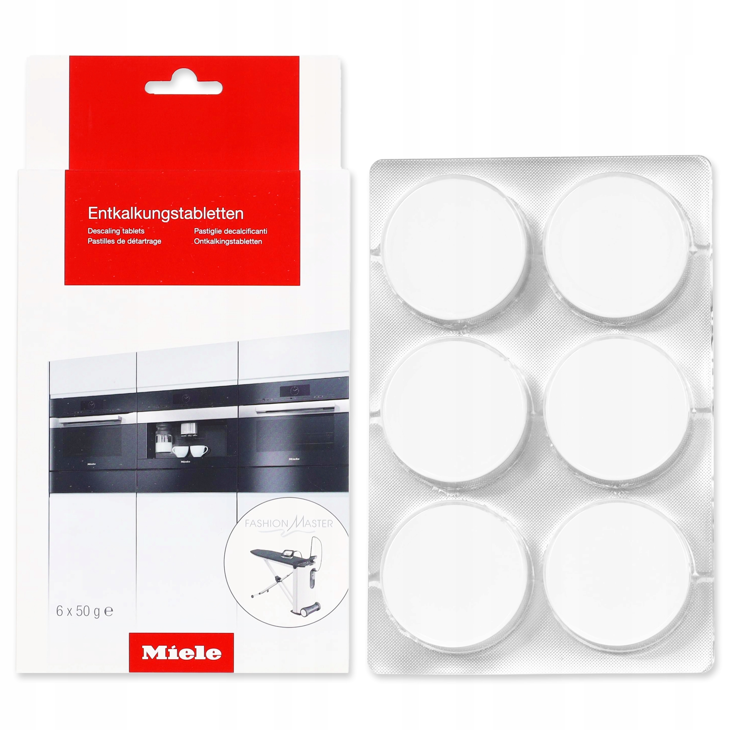 Levně Miele & Cie. Kg odvápňovací tablety 6 ks