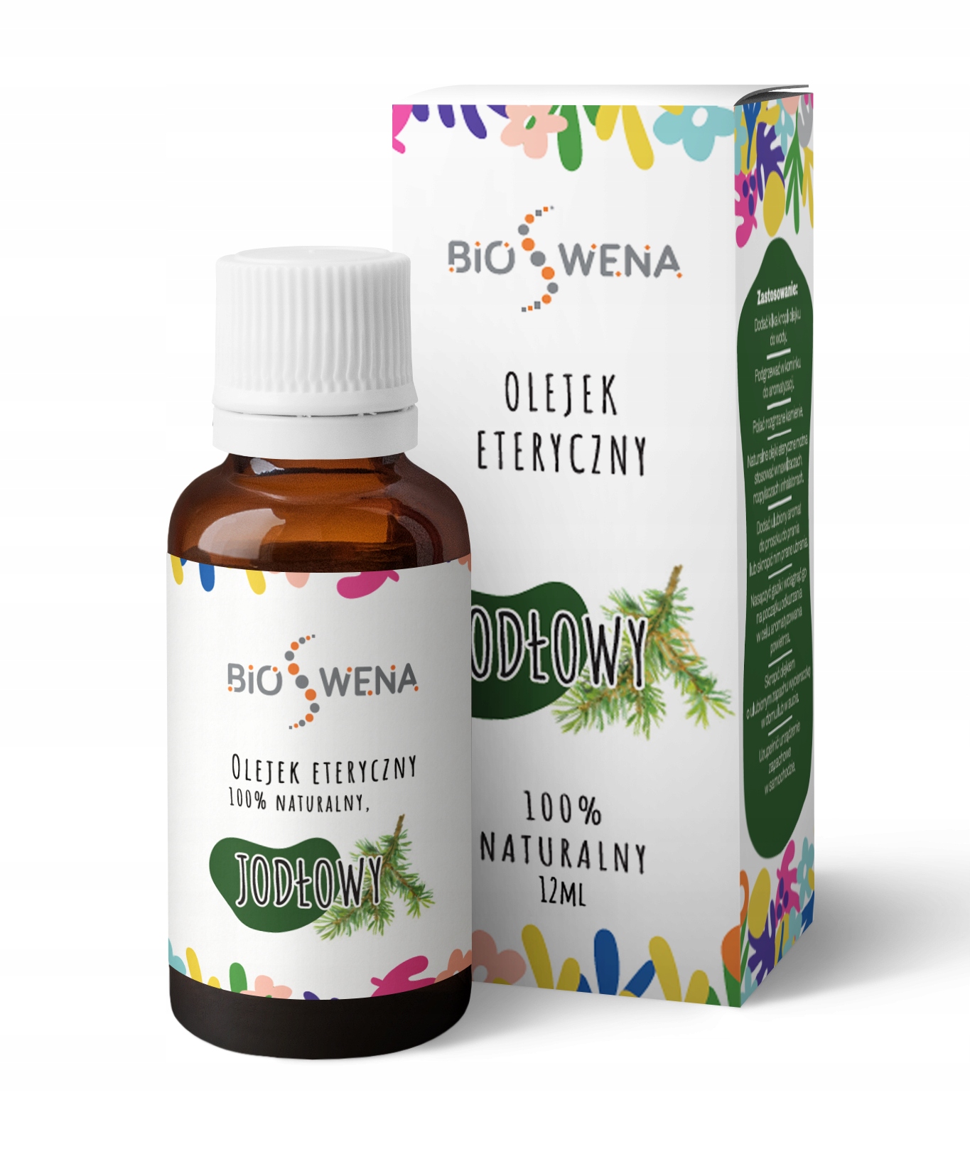

Olejek eteryczny Jodłowy 12ml aromaterapia