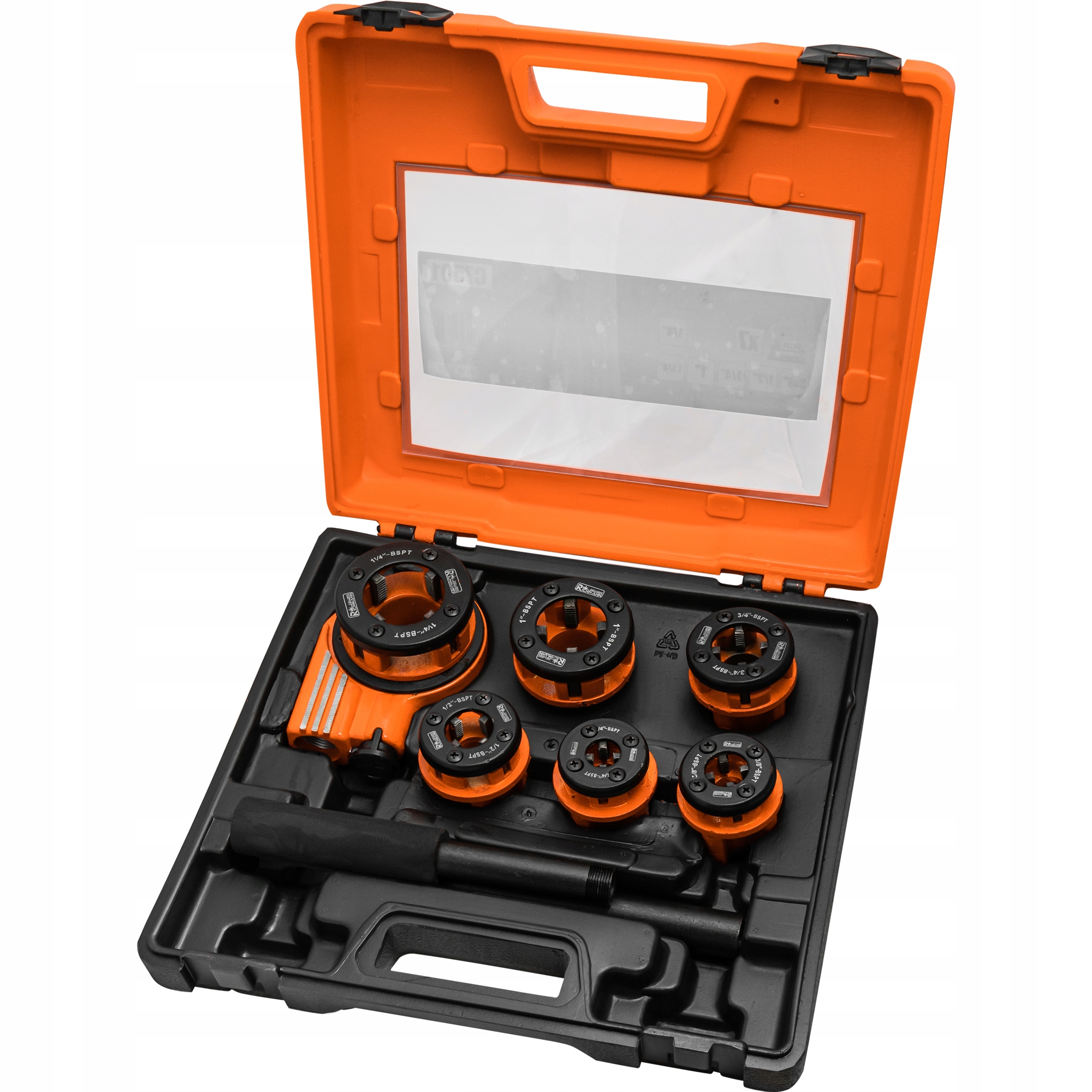 GWINTOWNICA RĘCZNA DO RUR 1/4' - 1 1/4' 7 ELEM. Kod producenta C7501