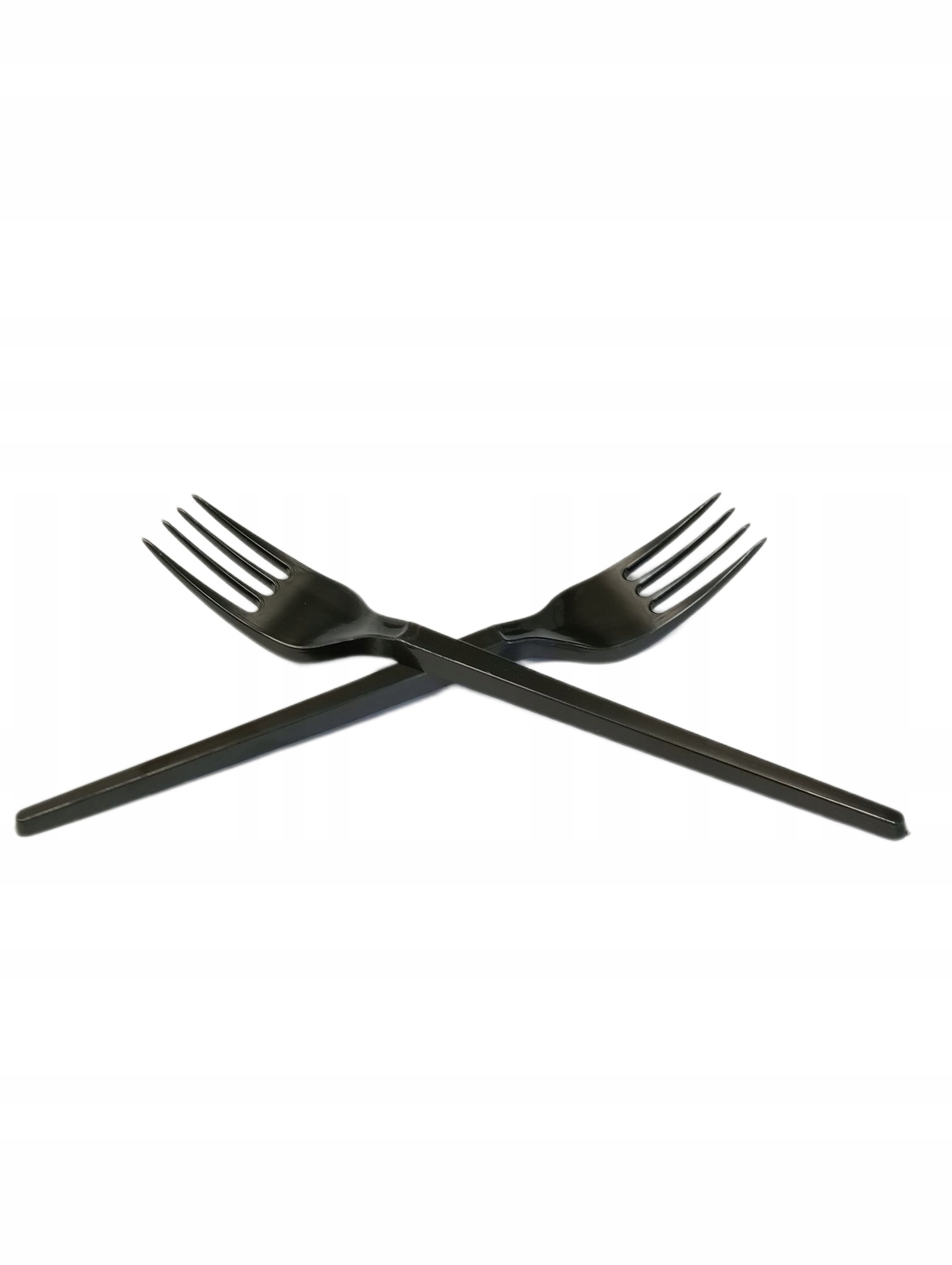 

Widelec plastikowy czarny 100 szt.