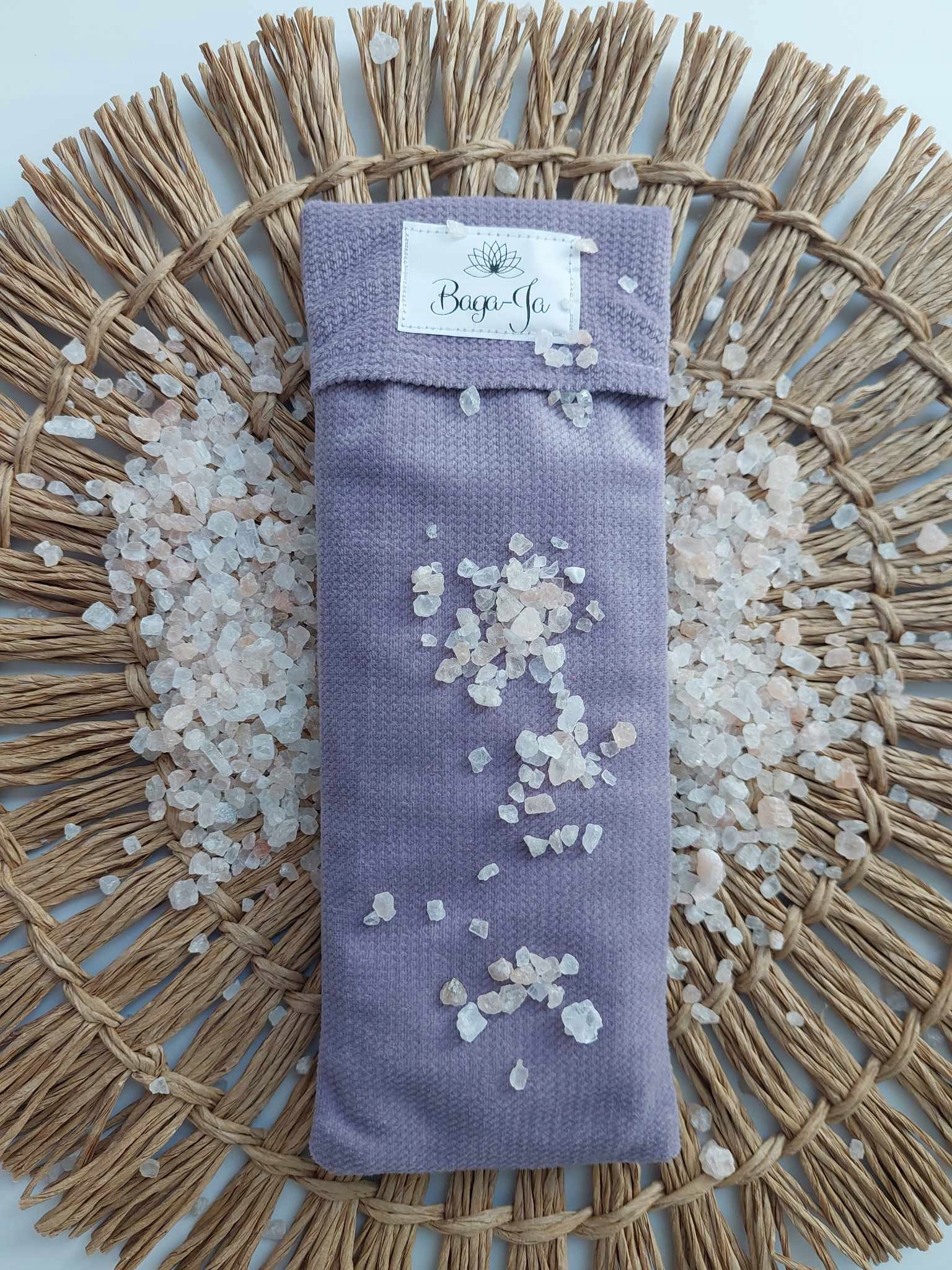 Poduszeczka na oczy z solą