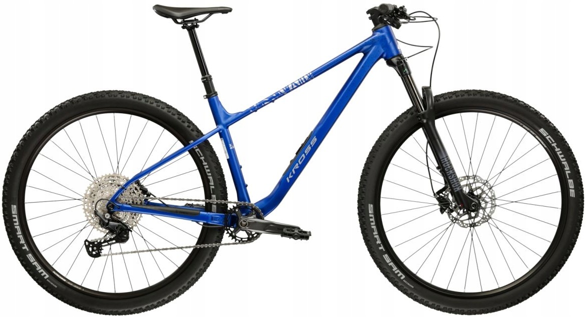 Rower górski Mtb Kross Level X400 M(17") 29 niebieski/czarny/srebrny matowy