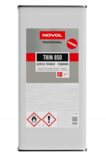 NOVOL THIN 850 ROZCIENCZALNIK AKRYLOWY STANDARD 5L