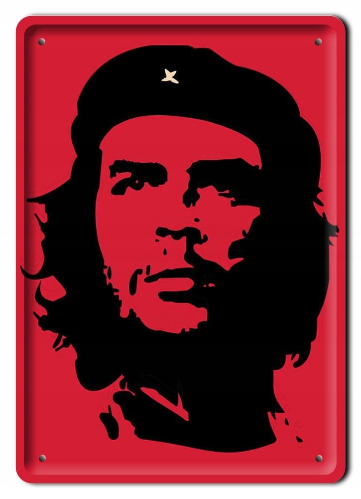 Che Guevara Metalowy Szyld Plakat Retro #08061