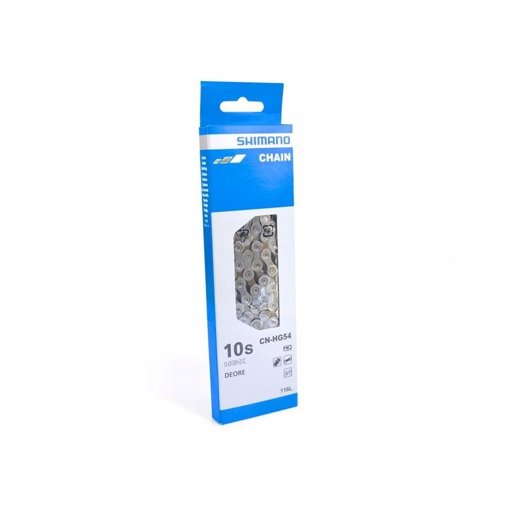Łańcuch rowerowy Shimano Deore 10S Mtb 116L Oryginał CN-HG54 Oem