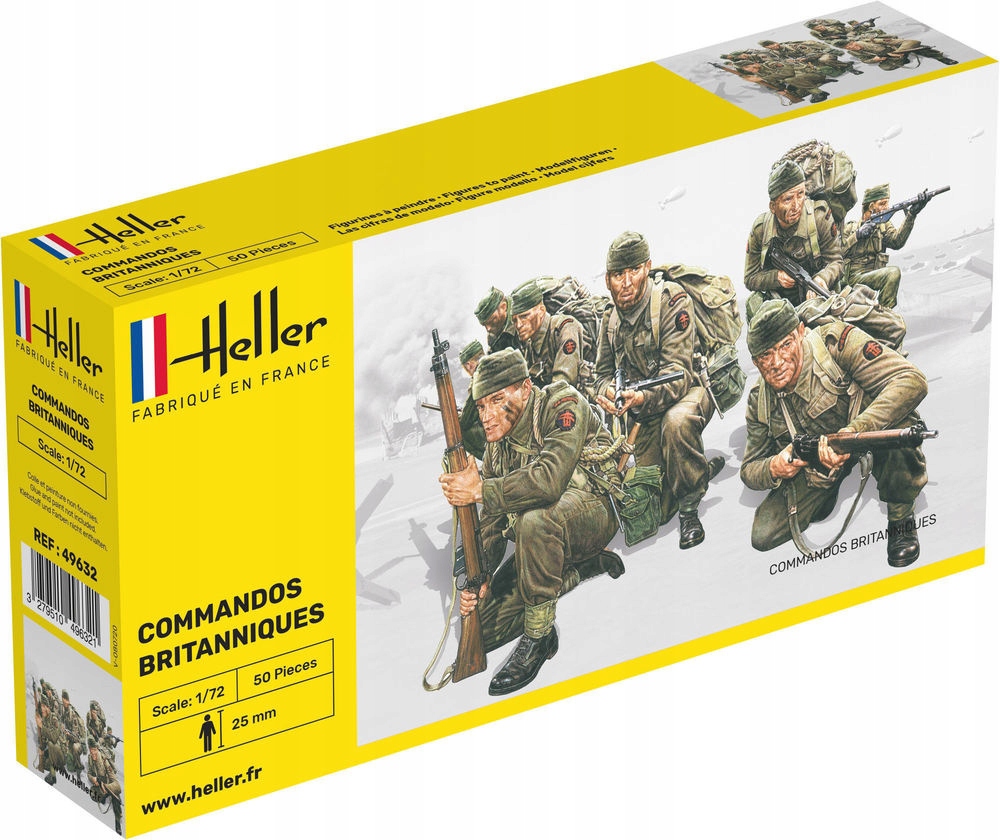 Heller 49632 Komandosi brytyjscy 1:72