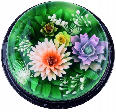 ZESTAW STRZYKAWKA +STALÓWKA DO GALARETKI 3D KWIATY Rodzaj akcesoriów dekorator