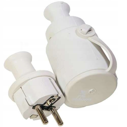 

Gniazdo Wtyk Gumowe Hermetyczne Białe Lumixa