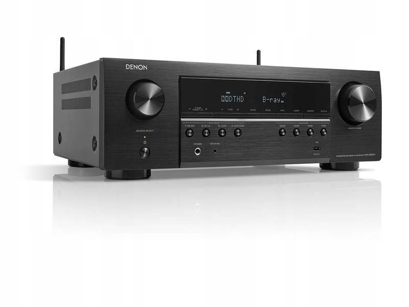 DENON AVR-S660H AMPLITUNER 5.2 WIFI HEOS 8K FLAC