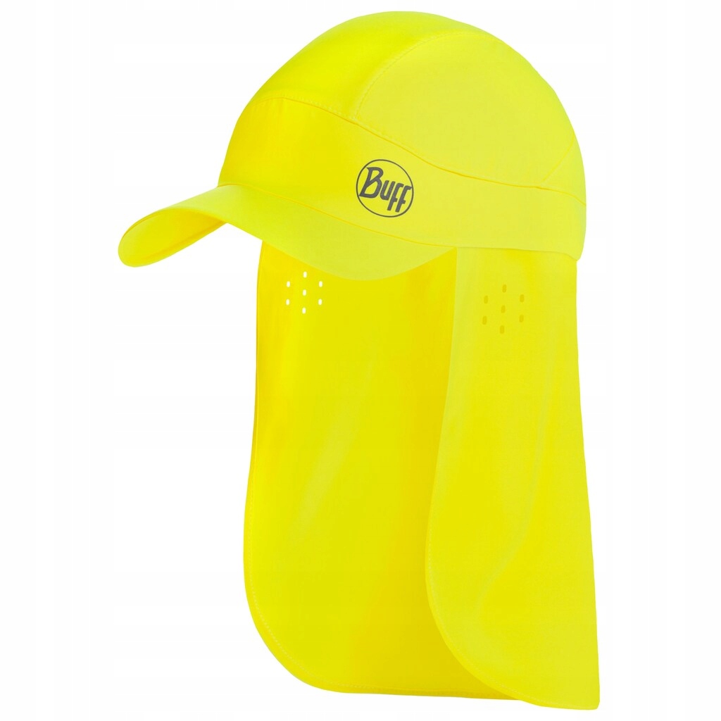 Kšiltovka Buff Safety Pack Bimini Cap s chráničem krku Solid Yellow