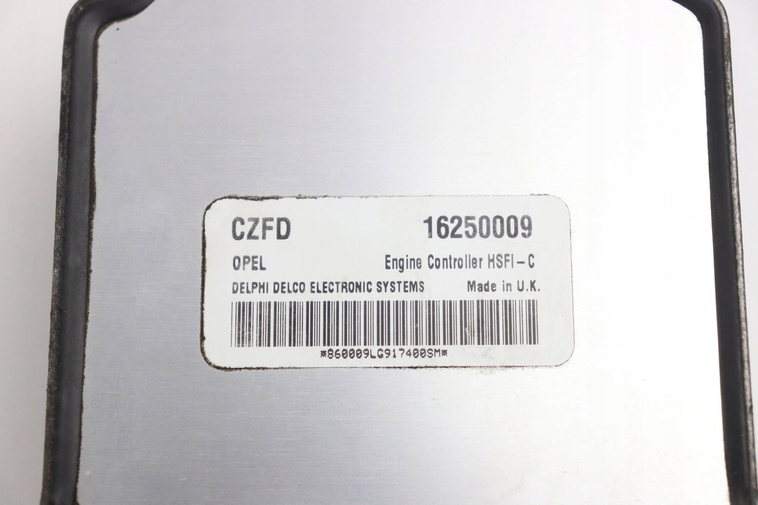 OPEL ZAFIRA A module control unit of the engine ECU 1.6 CZFD 16250009
