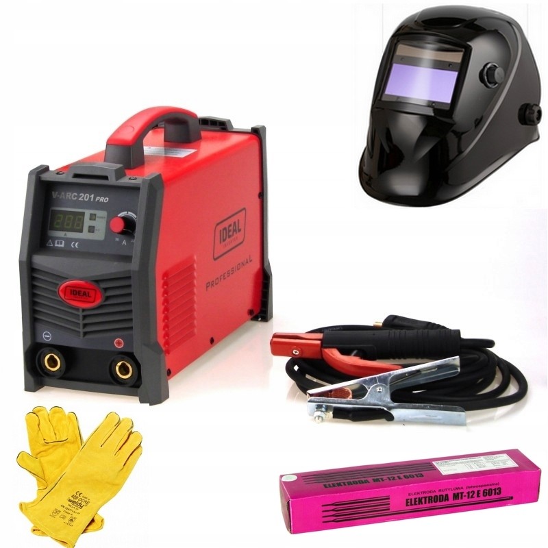 Spawarka MMA Ideal V-ARC 201PRO 230V 200A + zestaw
