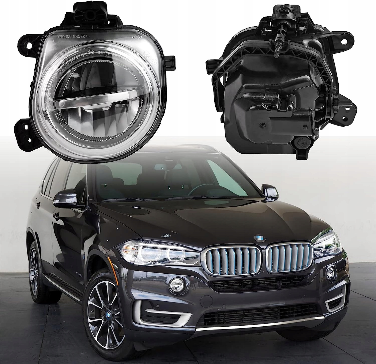 HALOGEN LAMPA LEDOWA LED BMW X5 F15 F16 F25 Stan opakowania oryginalne