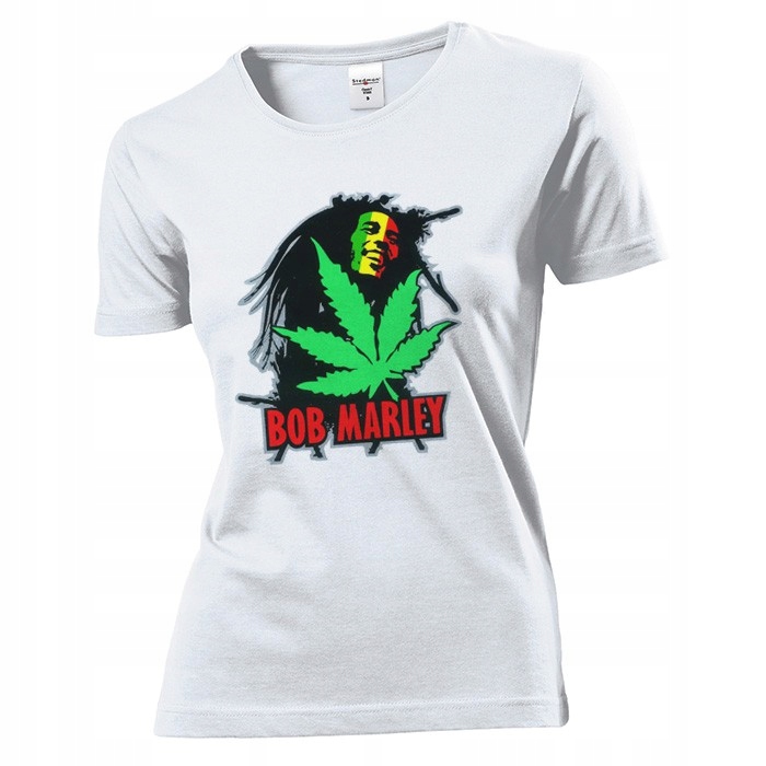 

Koszulka damska Bob Marley Ganja S