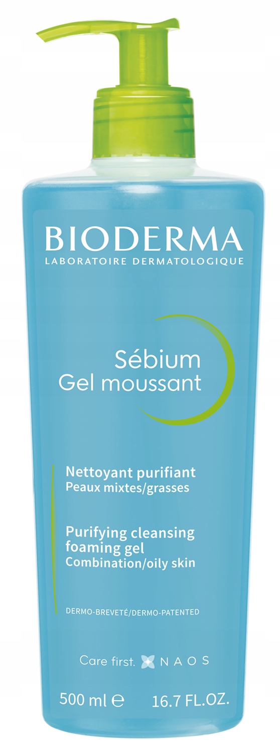 Bioderma Sebium Gel Moussant żel do twarzy 500 ml