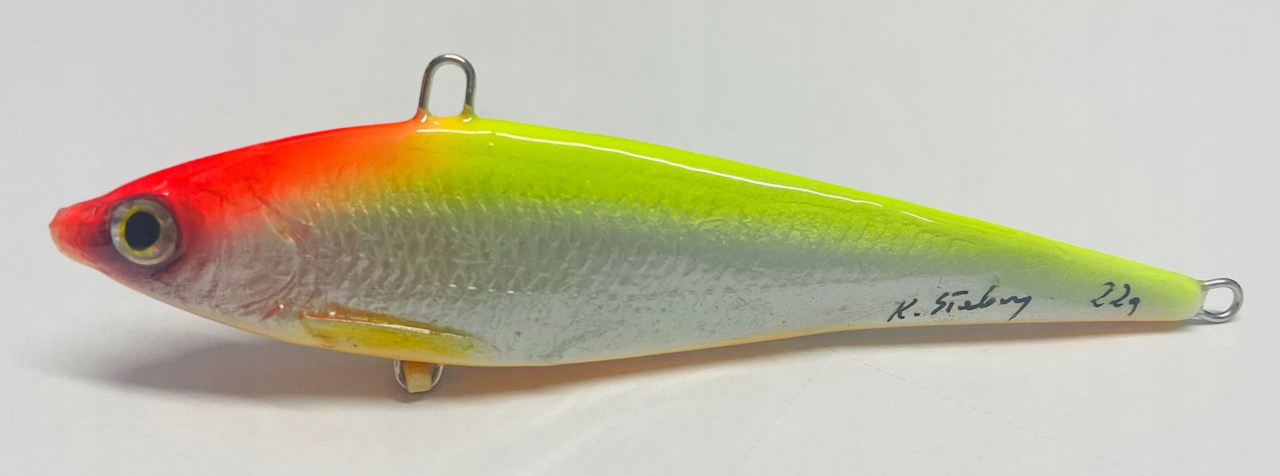 Wobler Kornela Słabego Cykada 9,5cm 17g Neon