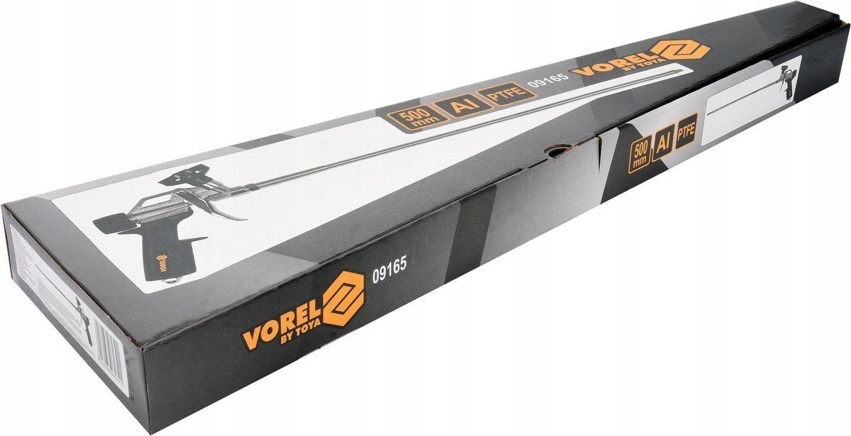 VOREL 09165 PISTOLET DO PIANKI MONTAŻOWEJ REGULACJA 500 MM Seria Inna