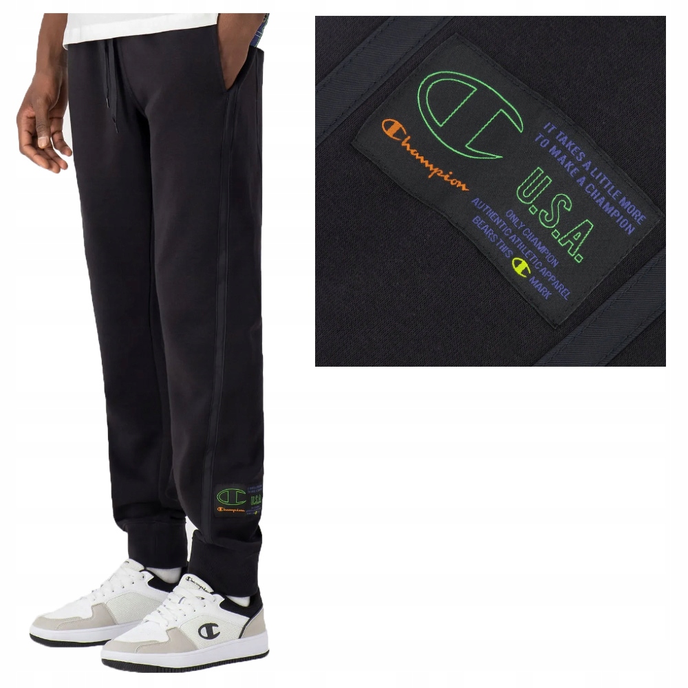

Champion Spodnie Męskie Joggery 217196 Czarne M