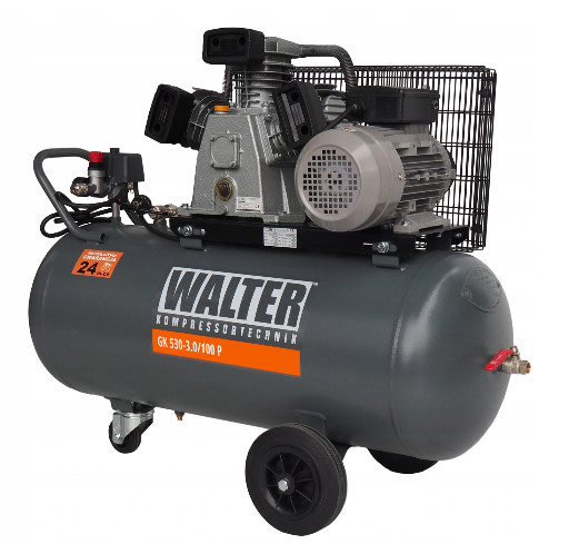 KOMPRESOR SPRĘŻARKA 100L 10 BAR 530 l/min WALTER EAN (GTIN) 5905122000103