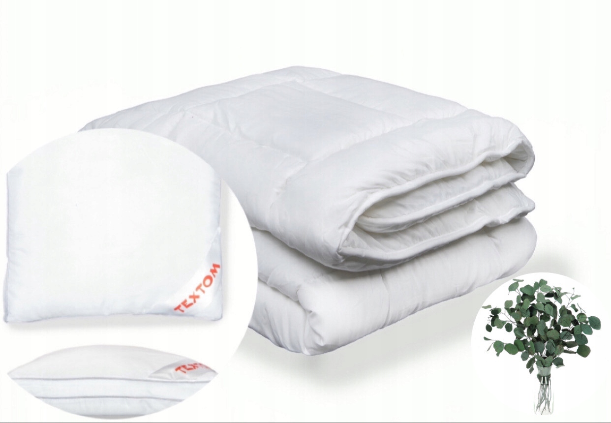 Přikrývka+Polštář celoroční 140x200/70x80 Antialergické Premium